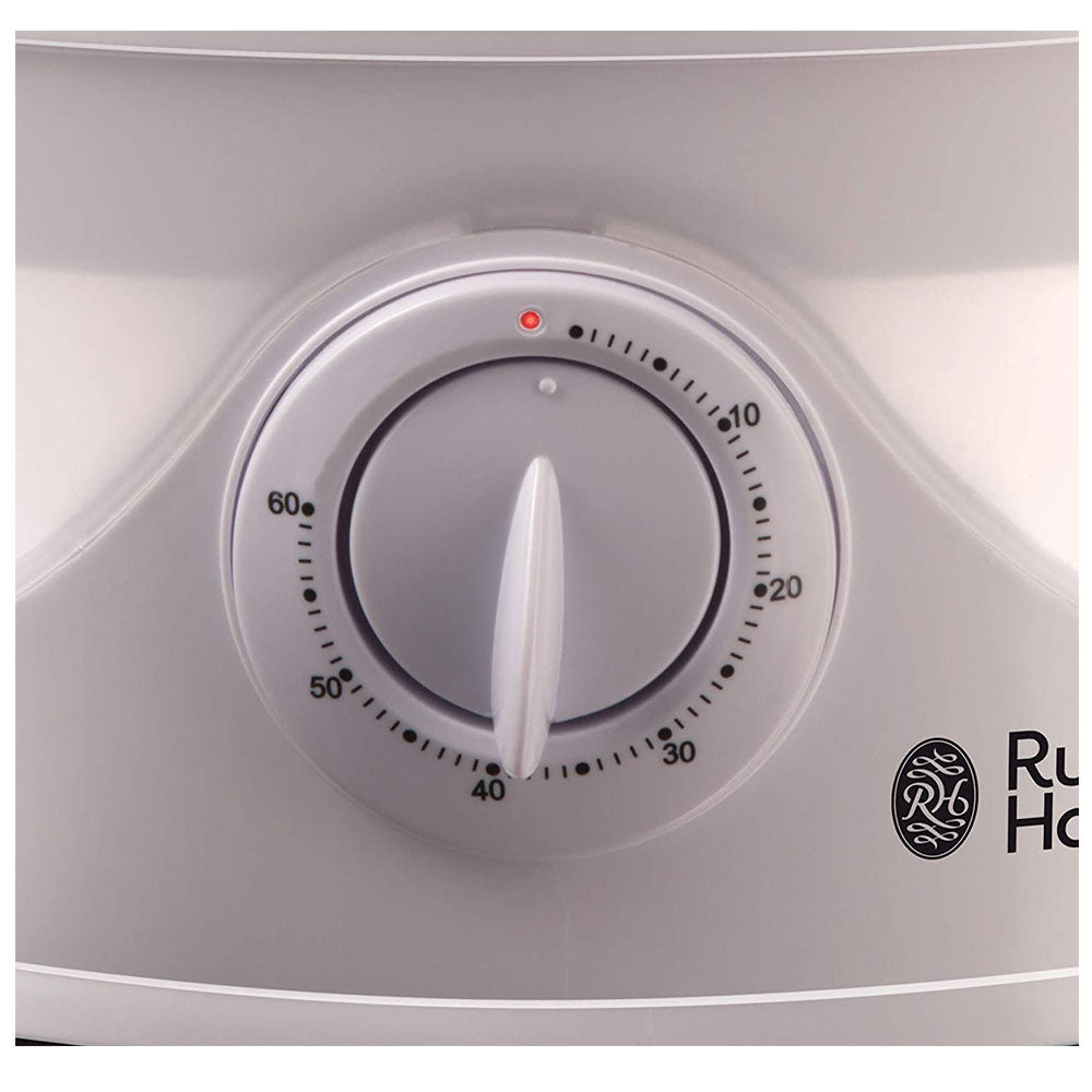 Russell Hobbs 3 Tier Food Steamer 3 Steaming Baskets 60 Minute Timer 800 W 9 Litres - White Secondary image