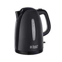 Russell Hobbs Textures Jug Kettle Plastic 3000 W 1.7 Litres - Black
