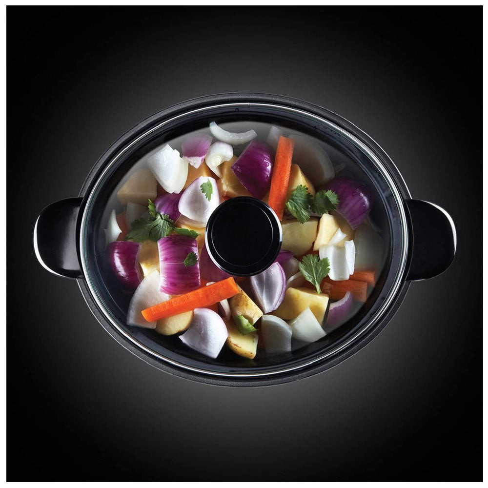 Russell Hobbs Slow Cooker Stainless Steel 1200 W 3.5 Litres - Silver