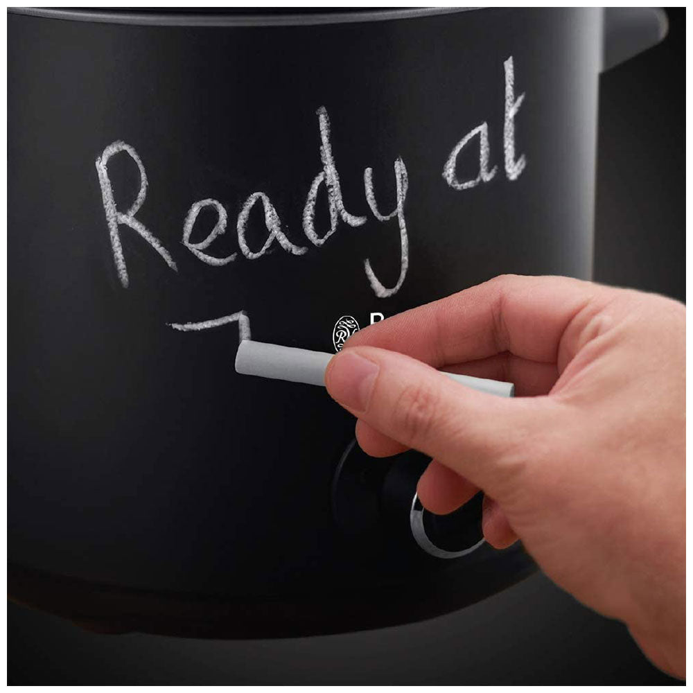 Russell Hobbs Chalkboard Slow Cooker Ceramic 200 W 3.5 Liters - Black