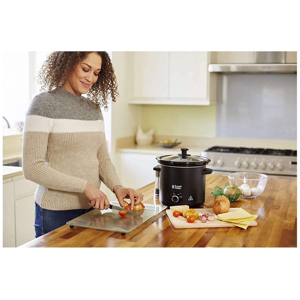 Russell Hobbs Chalkboard Slow Cooker Ceramic 200 W 3.5 Liters - Black