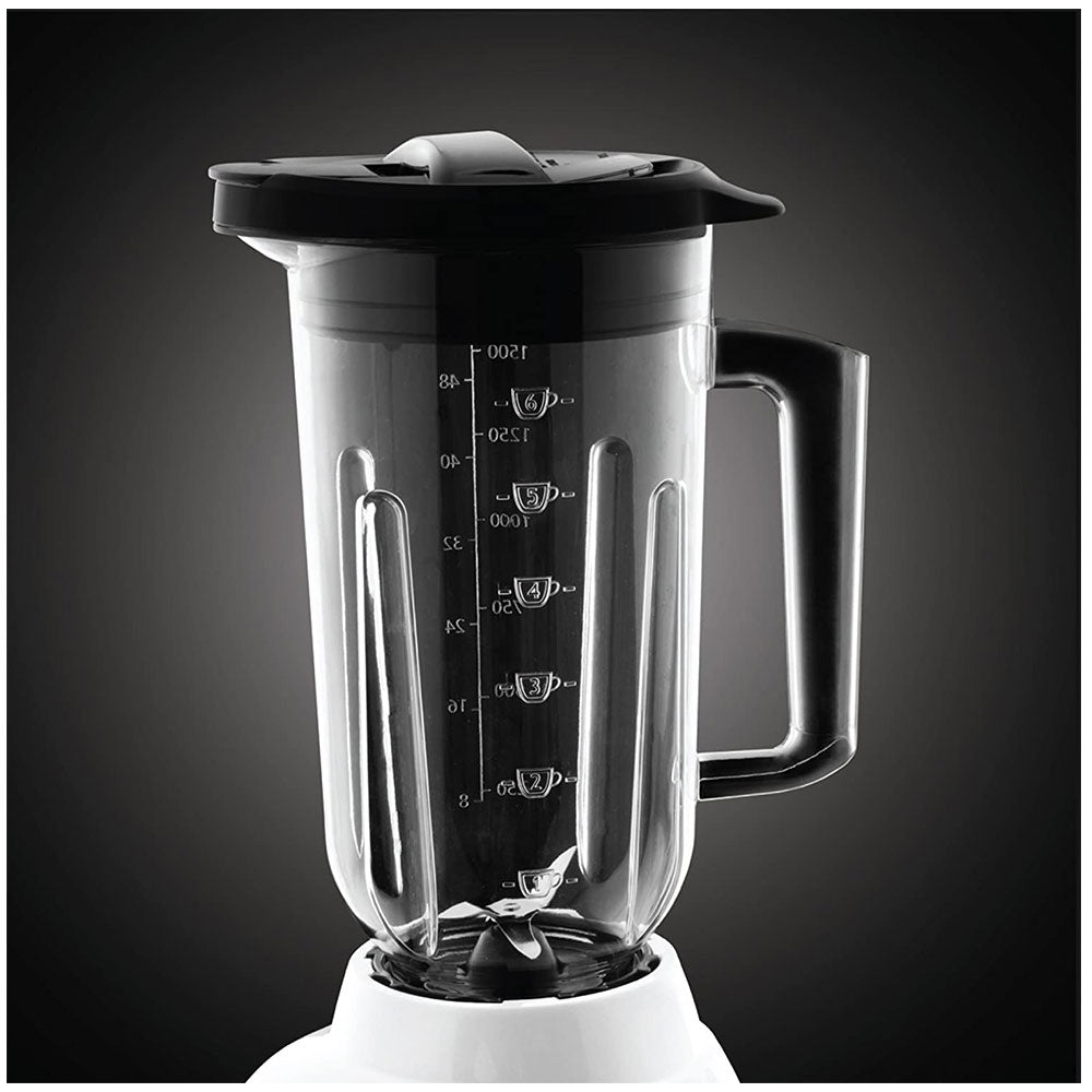 Russell Hobbs Food Collection Jug Blender 400 W 1.5 Litres - White