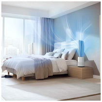Philips Series 800 Compact Air Purifier with Real Time Air Quality Feedback Anti-Allergen - White/Black