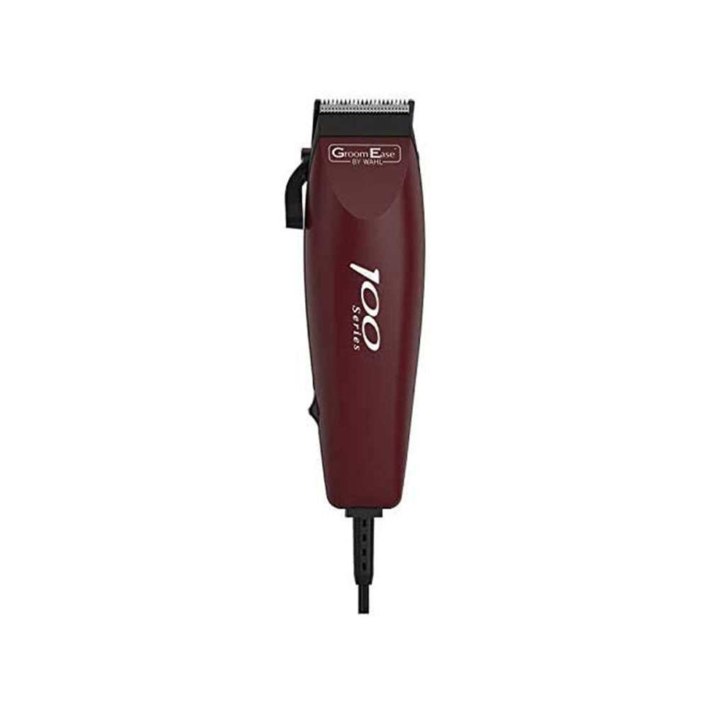 Wahl 100 GroomEase Hair Clipper Shaver Trimmer Kit Corded 9-Piece Set - Maroon Secondary image