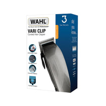 Wahl Vari Clip Corded Hair Clipper Kit, Taper Control, Pouch Set