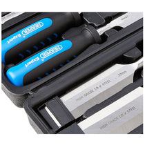 Draper Expert Soft Grip Wood Chisel 140mm 8 Piece Kit