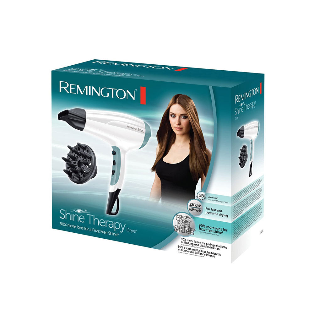 Remington D5216 Hair Dryer 2300W Ionic Hair Dryer with Diffuser