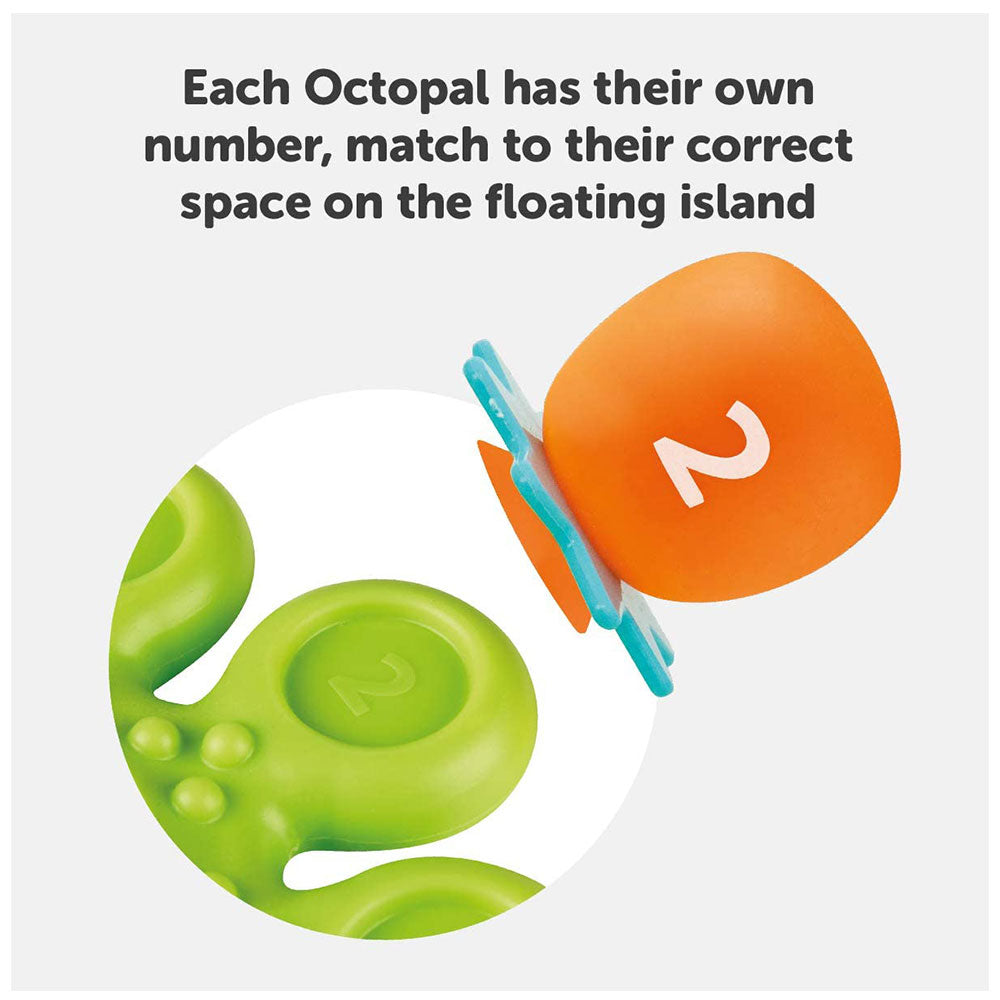 Tomy Octopals Bath Toy Number Sorting Baby Multicolour Educational Floating Bath Toy