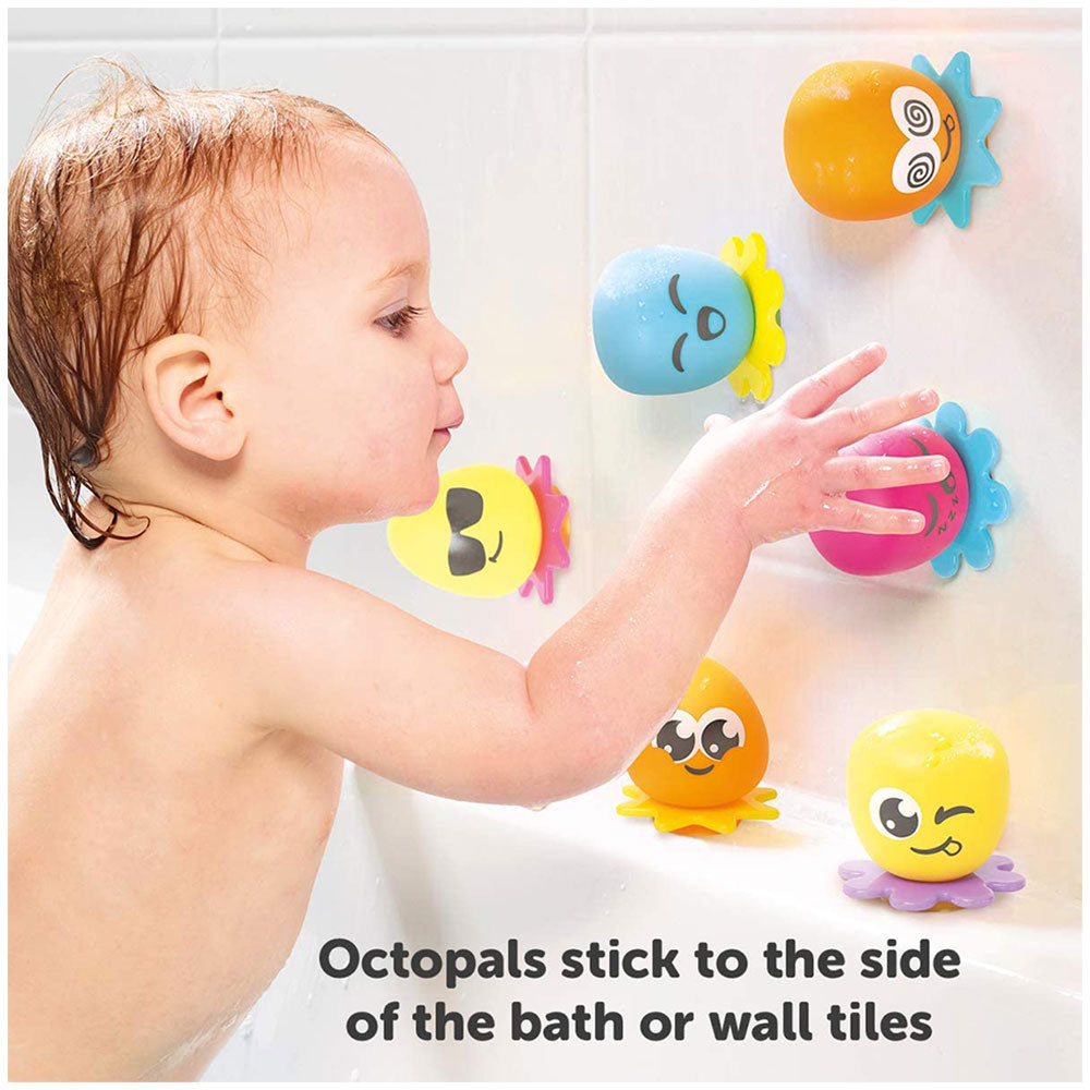 Tomy Octopals Bath Toy Number Sorting Baby Multicolour Educational Floating Bath Toy