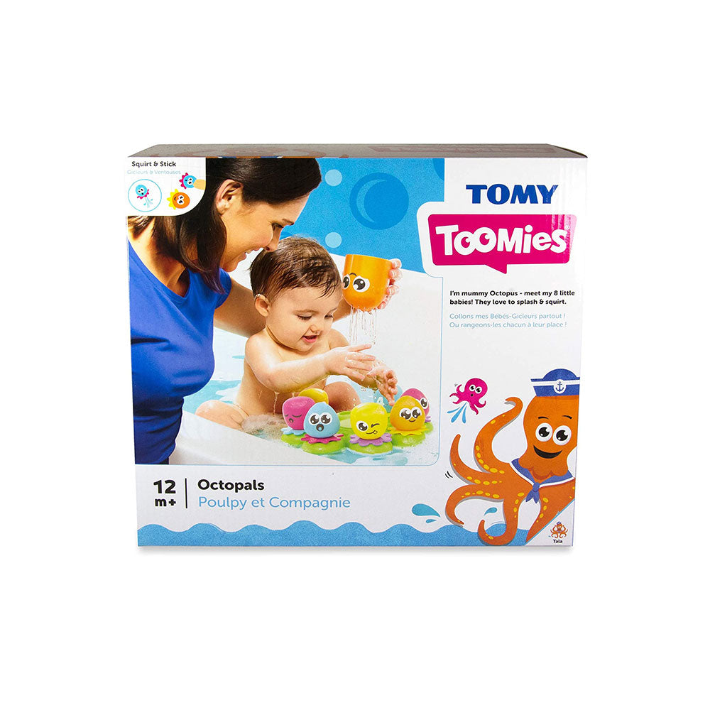 Tomy Octopals Bath Toy Number Sorting Baby Multicolour Educational Floating Bath Toy