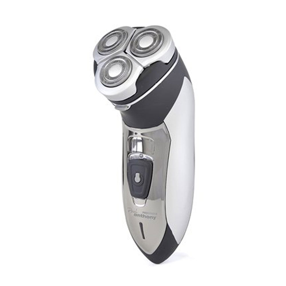 Lloytron Paul Anthony Pro Series 3 Titanium Men's Cordless Rotary Shaver - Silver/Black