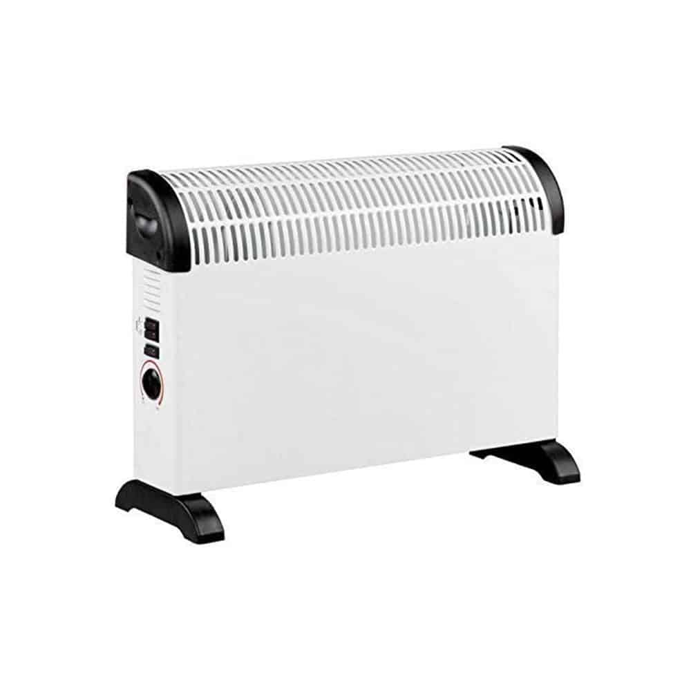 Daewoo Convector Heater 2000W – 3 Heat Settings With Thermostat & Safety Cut-Out White Main image