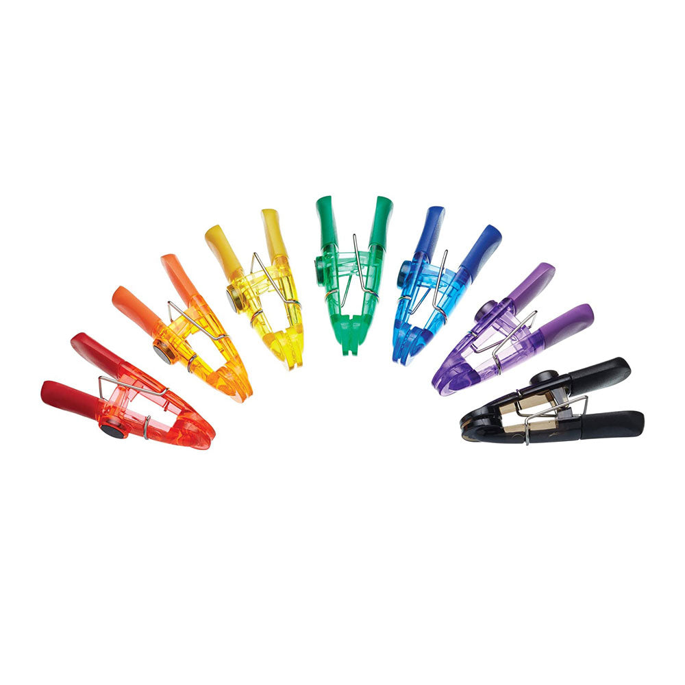 KitchenCraft Magnetic Memo Clips / Bag Sealers Assorted - Set of 7 Main image