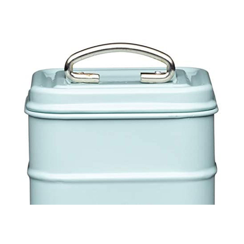 KitchenCraft Living Nostalgia Coffee Storage Canister - Vintage Blue Secondary image