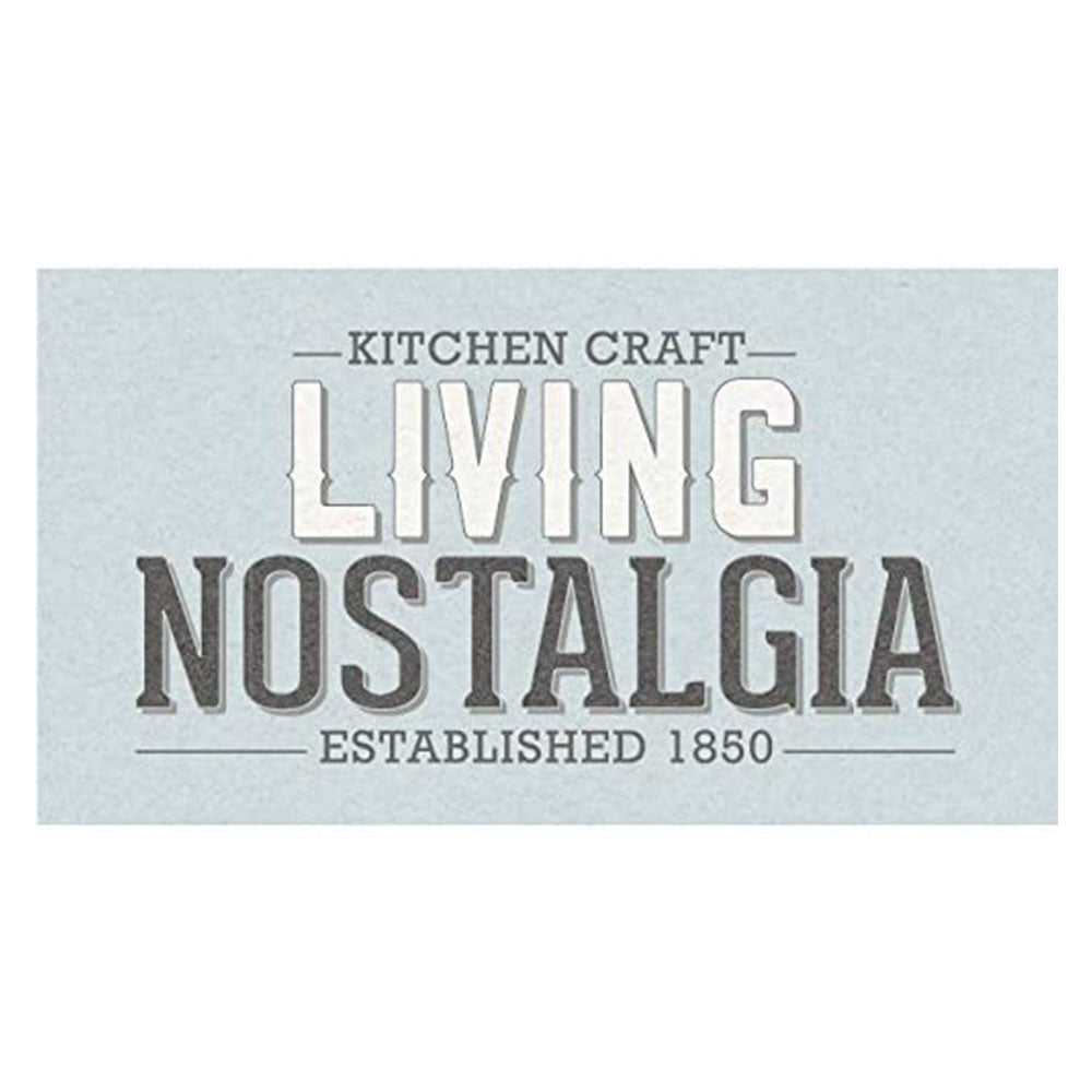 KitchenCraft Living Nostalgia Coffee Storage Canister - Vintage Blue