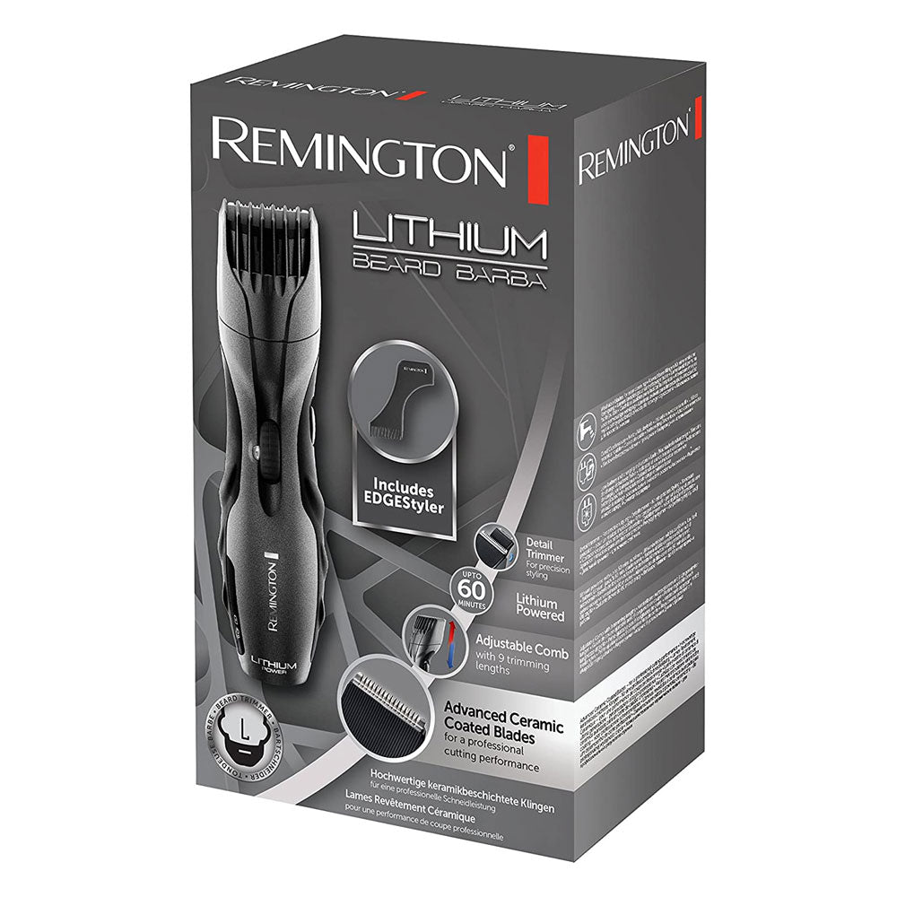 Remington Lithium Powered Barba Beard Trimmer With Ceramic Coated Blades