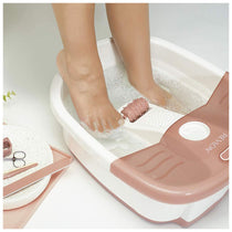 Revlon Pediprep Foot Spa and Pedicure Set Relaxing Bubbling Foot Spa with 9 Nail Care Accessories & Pink Beauty Kit