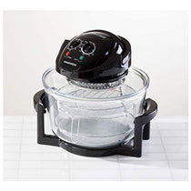 Daewoo Deluxe Halogen Air Fryer With An Extension Ring 1300 W 17 Litre - Black SDA2907