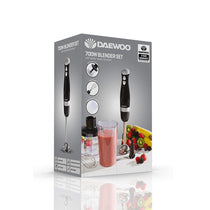 Daewoo 700W Hand Blender Set With Turbo Boost Function - Black & Silver