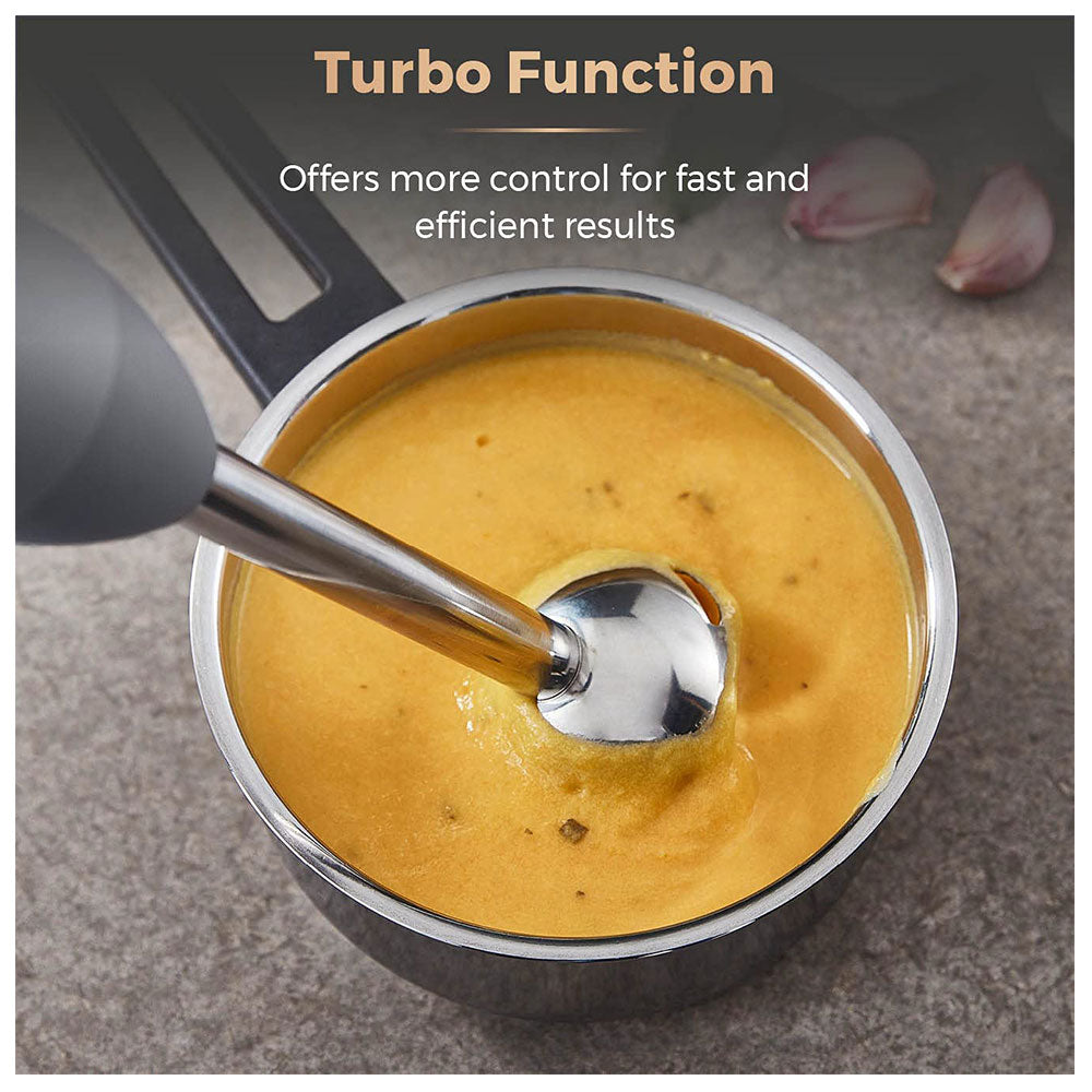 Tower Cavaletto Stick Blender with Turbo Function 600 W - Grey/Rose Gold