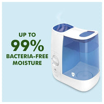 Vicks Warm Mist Humidifier - Blue/White