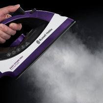 Russell Hobbs Easy Store Pro Plug And Wind Iron Ceramic 2400 W 330ml Water Tank - Purple