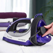 Russell Hobbs Easy Store Pro Plug And Wind Iron Ceramic 2400 W 330ml Water Tank - Purple