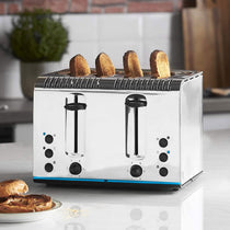 Russell Hobbs Buckingham 4-Slice Toaster 20750 - Brushed Stainless Steel