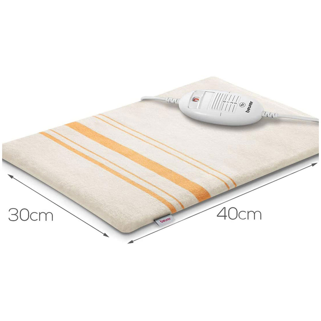 Beurer Entry Level Electric Heating Pad 3 Adjustable Heat Setting Washable