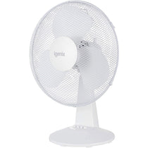 Igenix DF1610 Portable Desk Fan 16 Inch Quiet Oscillating 3-Speed Adjustable Tilt