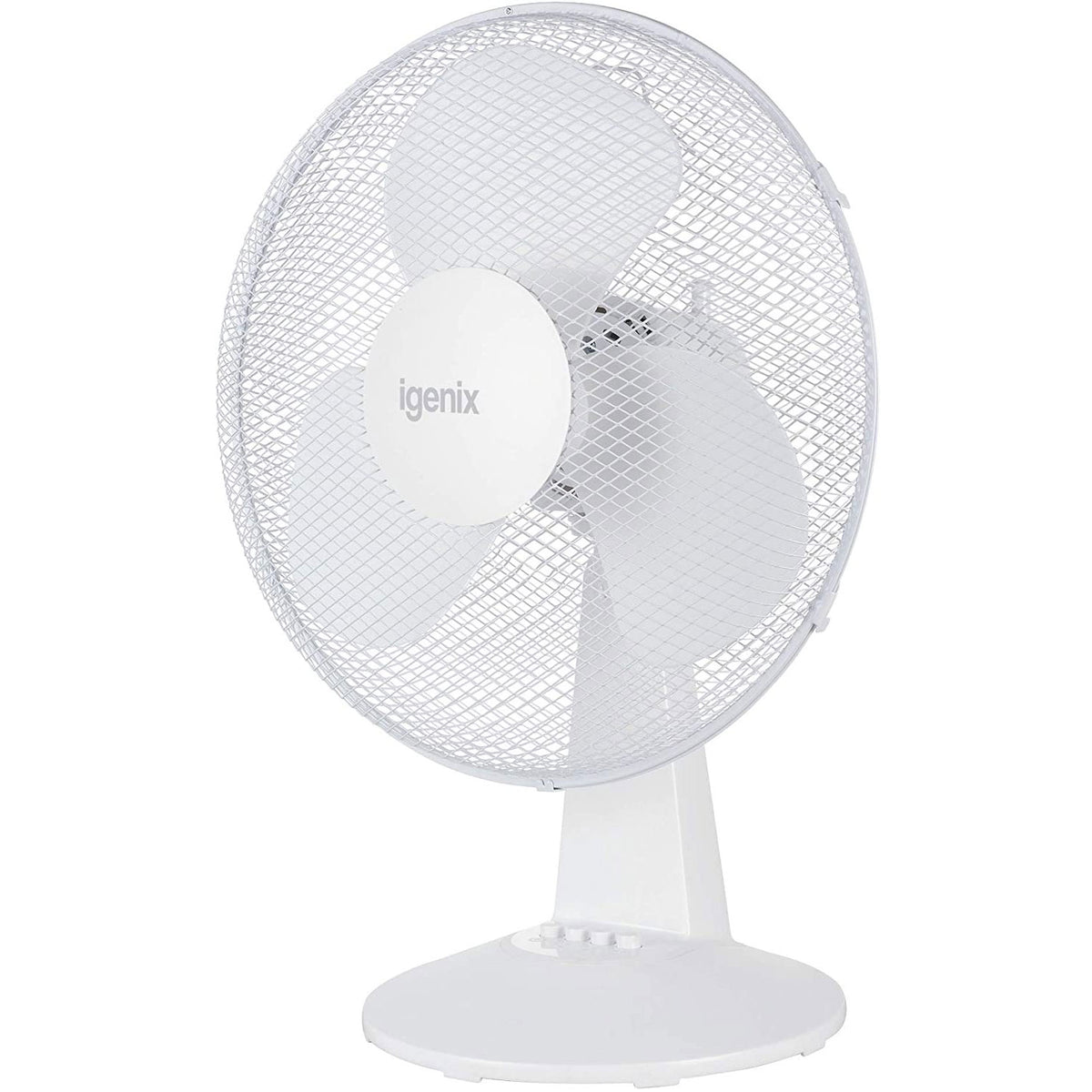 Igenix DF1610 Portable Desk Fan 16 Inch Quiet Oscillating 3-Speed Adjustable Tilt
