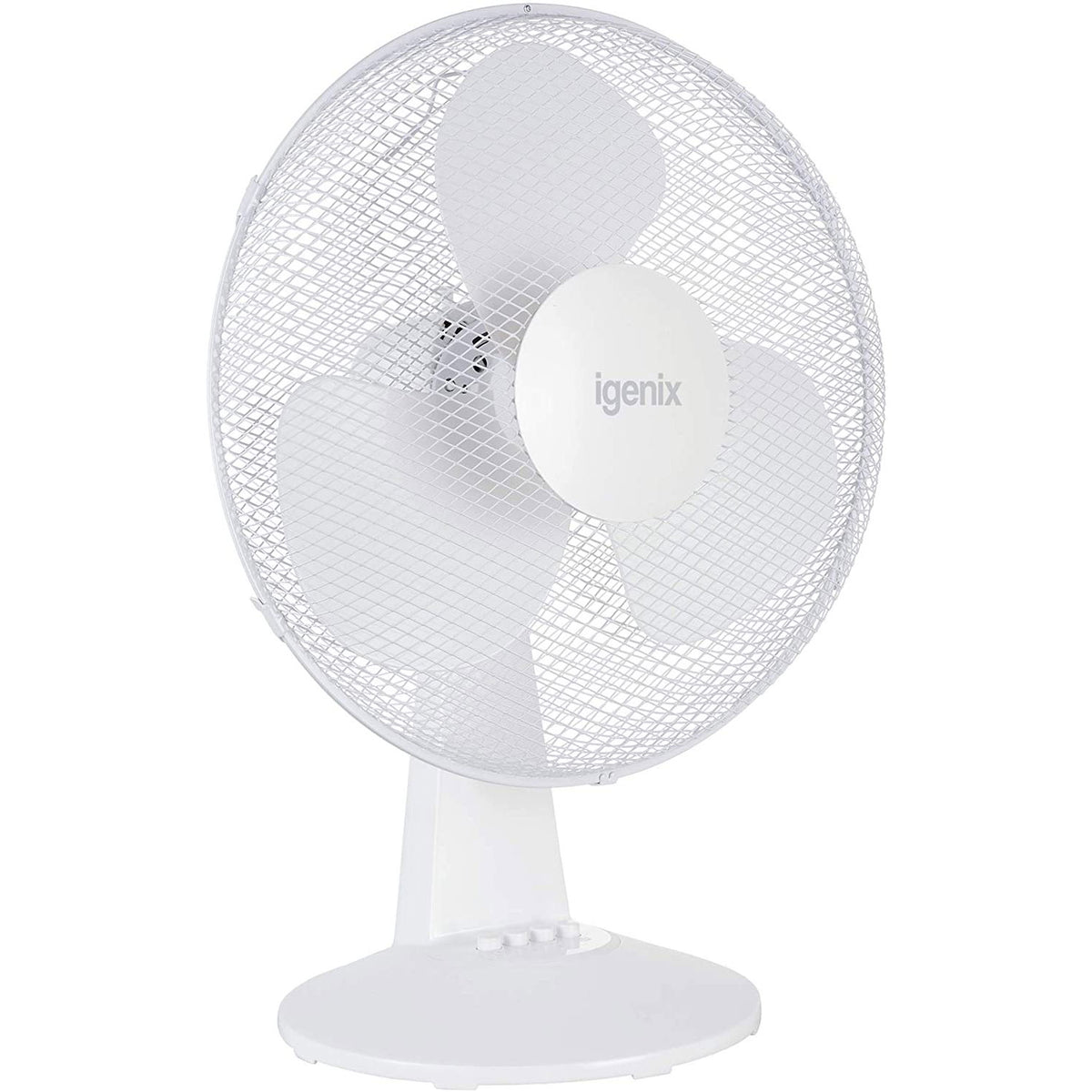 Igenix DF1610 Portable Desk Fan 16 Inch Quiet Oscillating 3-Speed Adjustable Tilt