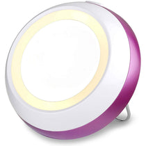 Babyliss Illuminated Globe Mirror Makeup Vanity Mirror with Storage White Pink 15cm