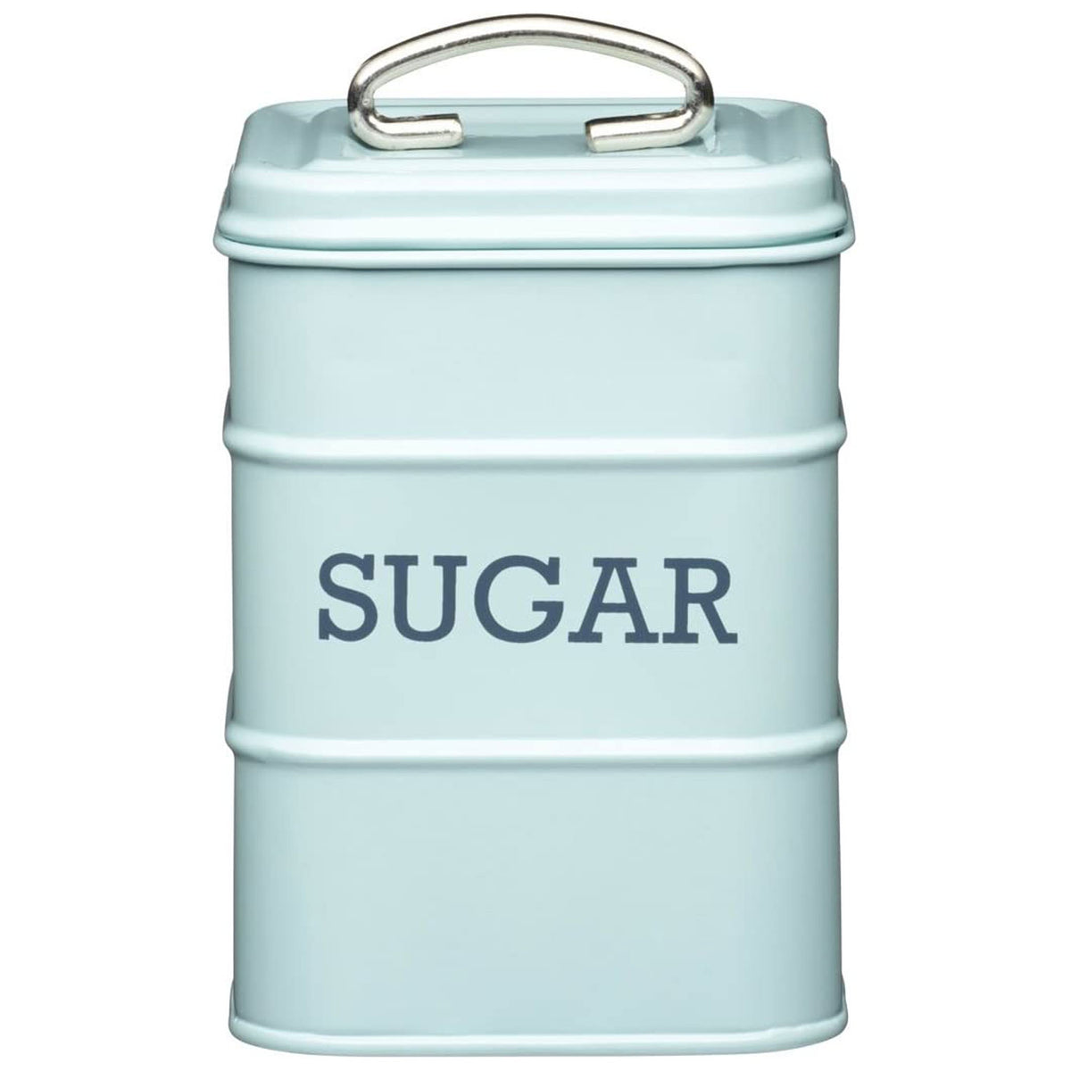 KitchenCraft Living Nostalgia Metal Sugar Canister - Vintage Blue Main image