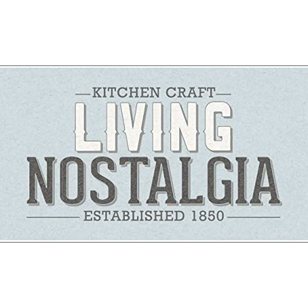 KitchenCraft Living Nostalgia Metal Tea Caddy - Vintage Blue