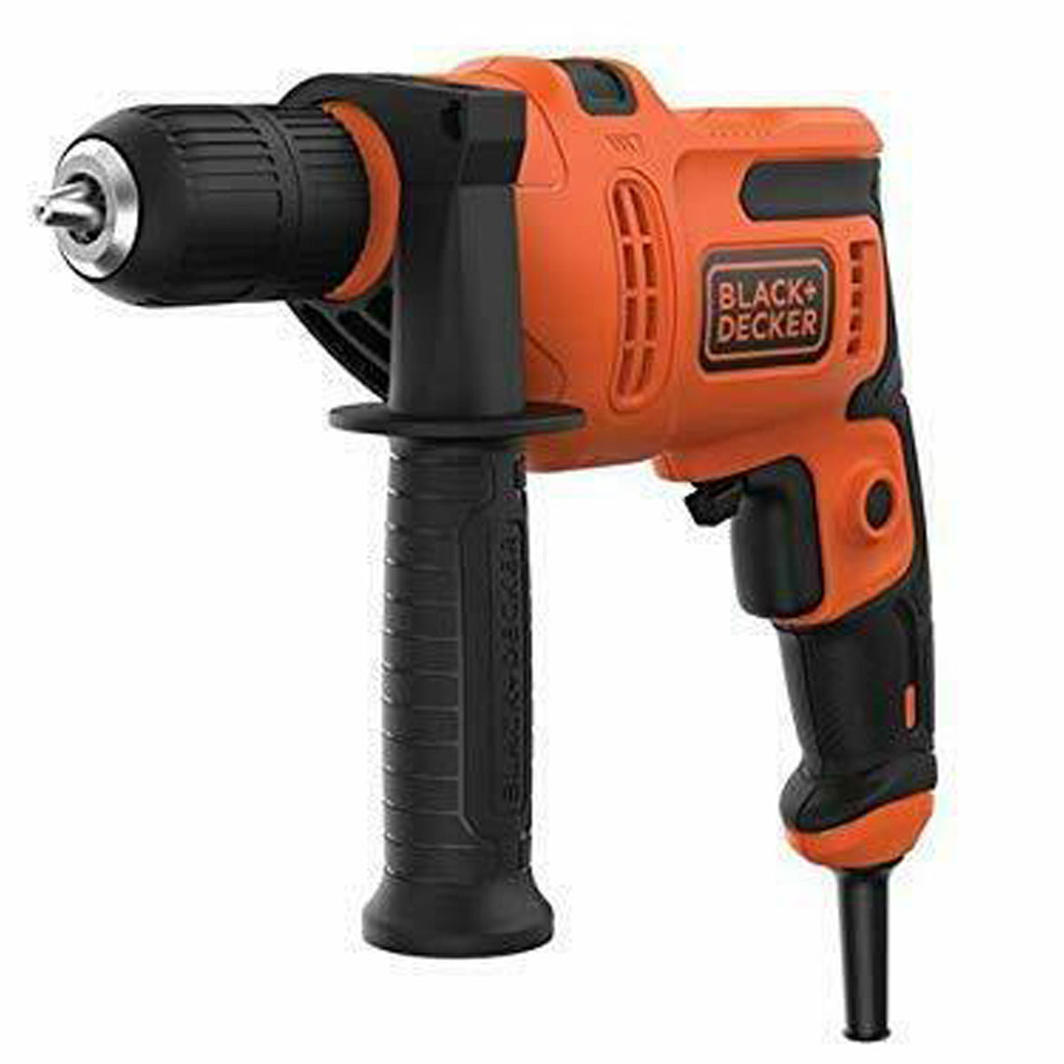 Black & Decker Powerful 500W Keyless Corded Hammer Drill
