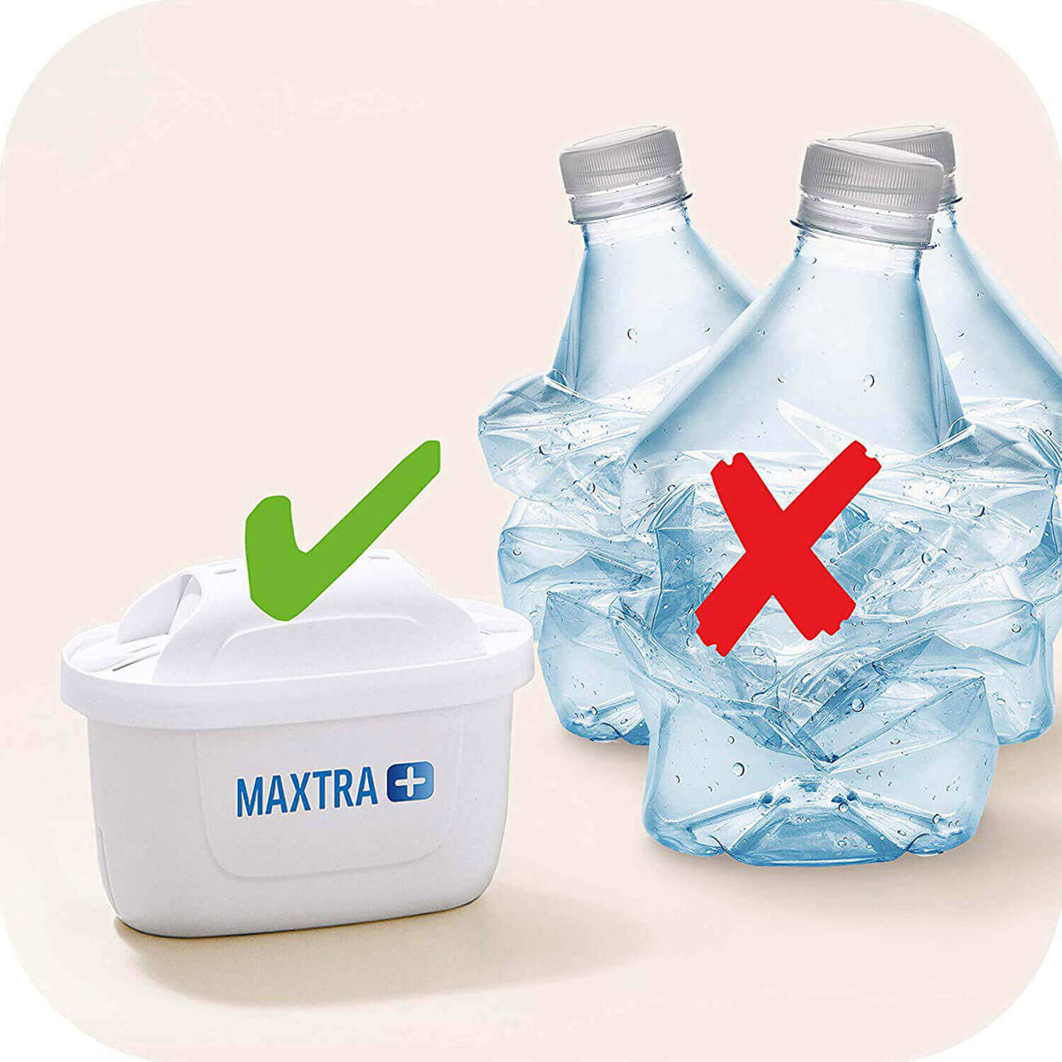 Brita Marella Water Filter Jug 2.4L with MAXTRA & Cartridge Plastic Blue