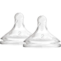 Dr. Brown Options + Level 2 Teats 2pk