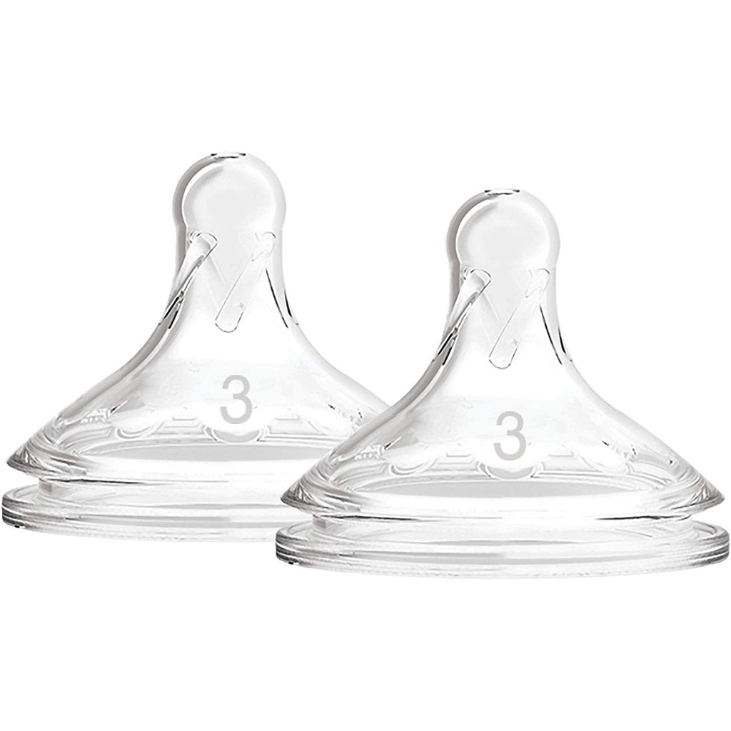 Dr Brown Options + Level 3 Teats - Twin Pack