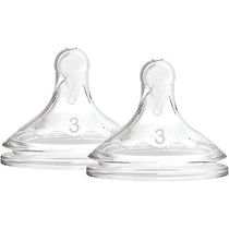 Dr Brown Options + Level 3 Teats - Twin Pack