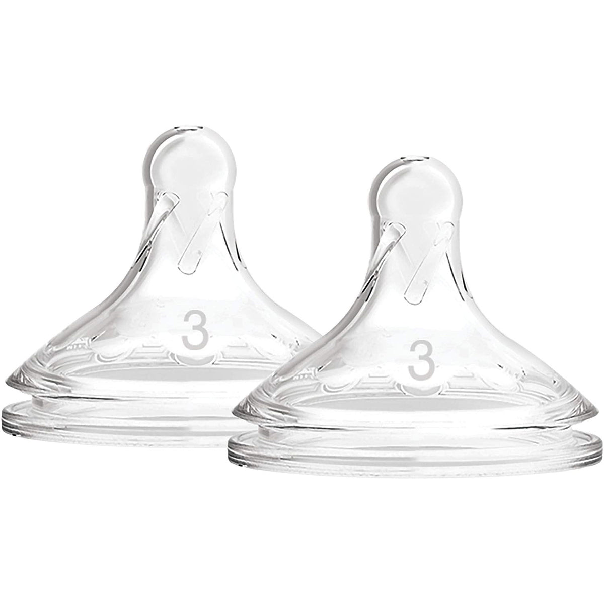 Dr Brown Options + Level 3 Teats - Twin Pack