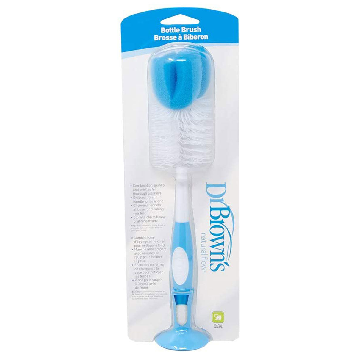 Dr. Brown Bottle And Teat Brush Cleaning Baby Milk Bottle Teat Brush Cleaner Main image