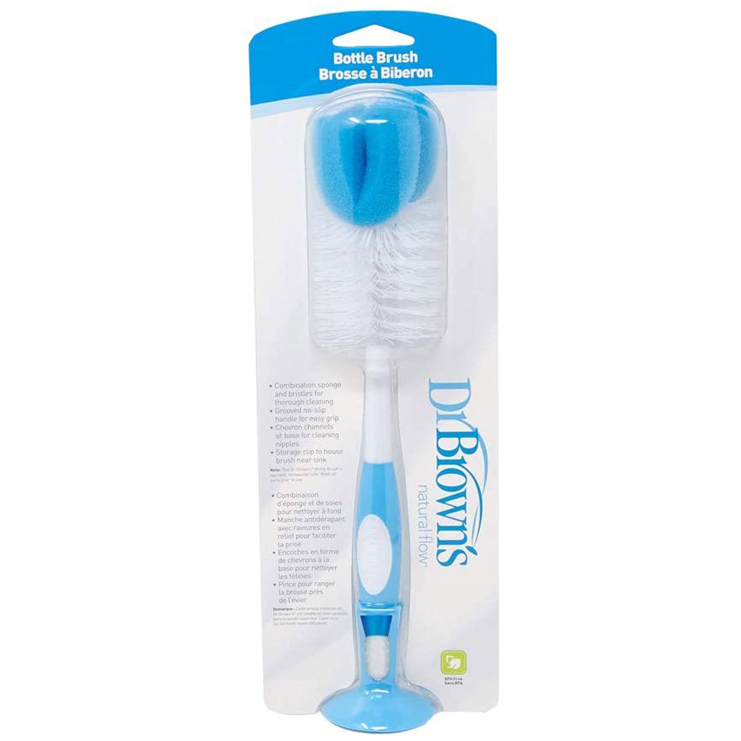 Dr. Brown Bottle And Teat Brush Cleaning Baby Milk Bottle Teat Brush Cleaner Secondary image