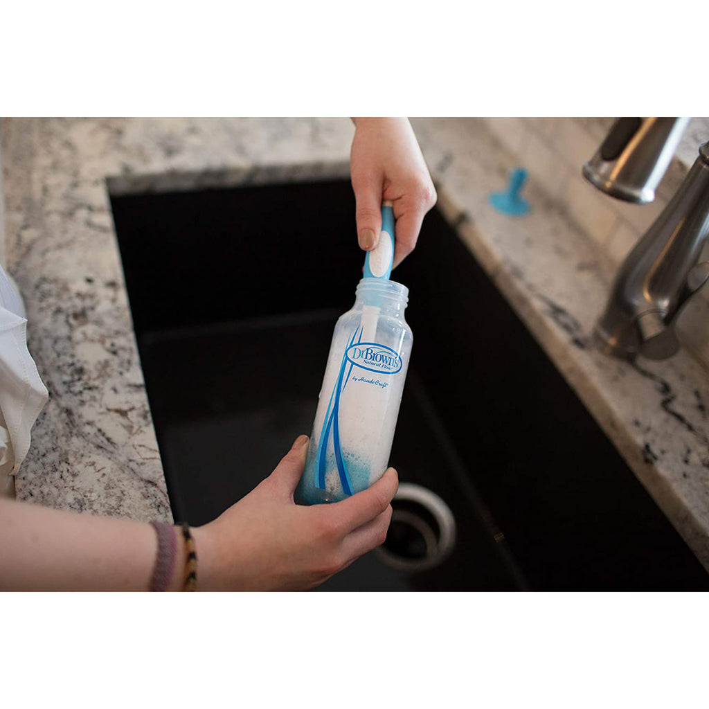 Dr. Brown Bottle And Teat Brush Cleaning Baby Milk Bottle Teat Brush Cleaner