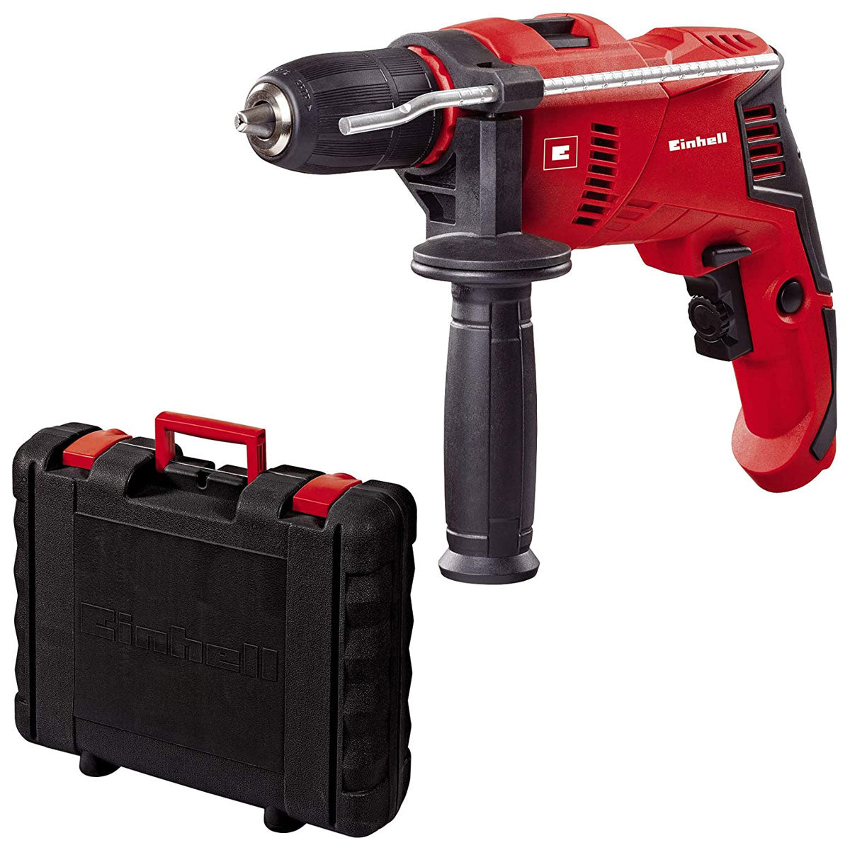 Einhell TE-ID 500 E Impact Drill With BMC 550W 240 V - Black And Red Main image