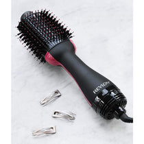 Revlon Pro Collection Salon One Step Hair Dryer And Volumiser Hot Air Stylers - Black/Pink