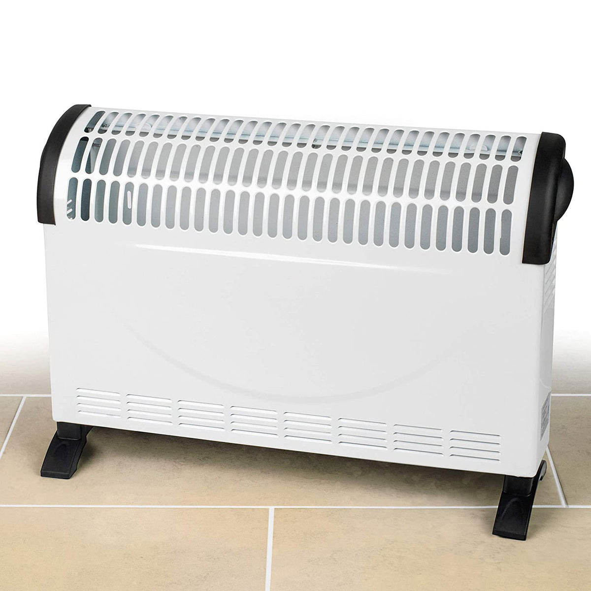 Daewoo Convector Heater 2000W – 3 Heat Settings With Thermostat & Safety Cut-Out White