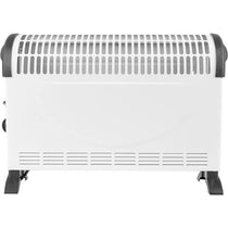 Daewoo Convector Heater 2000W – 3 Heat Settings With Thermostat & Safety Cut-Out White