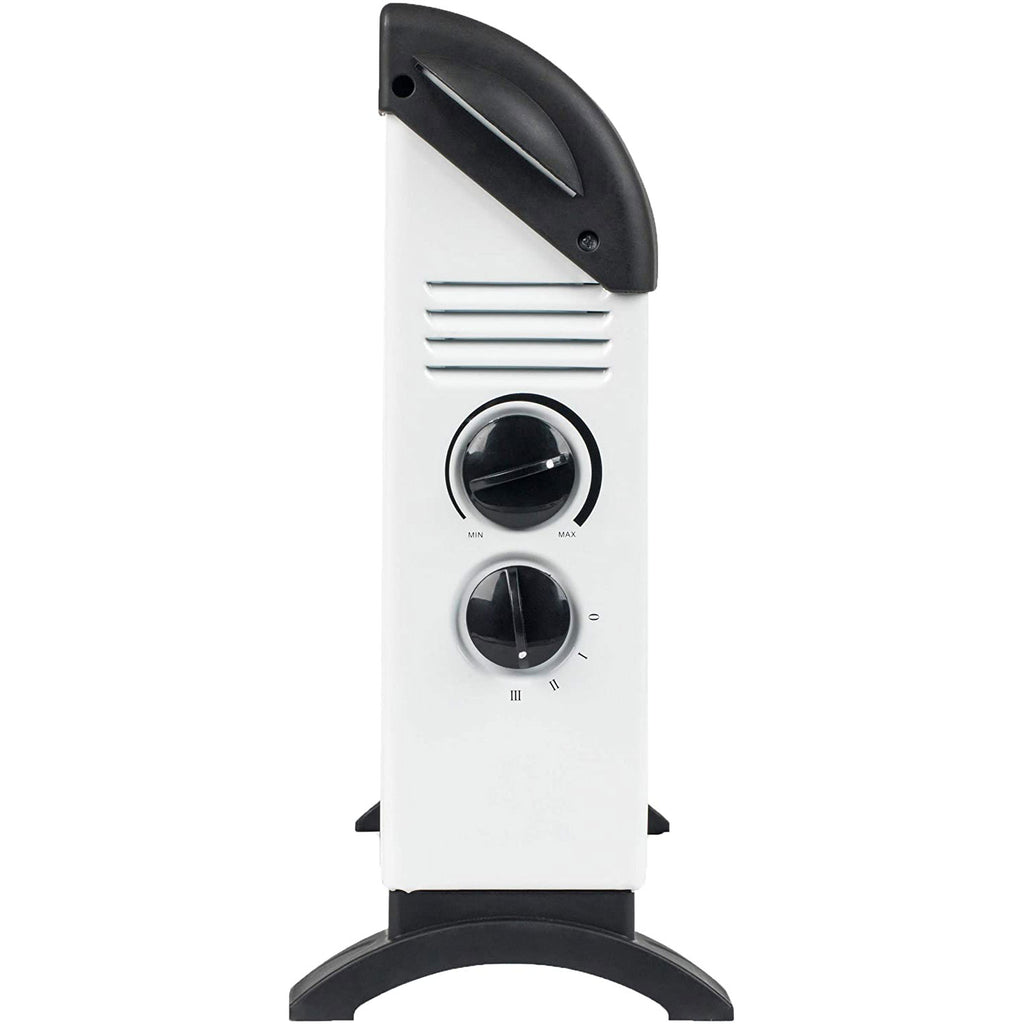 Daewoo Convector Heater 2000W – 3 Heat Settings With Thermostat & Safety Cut-Out White