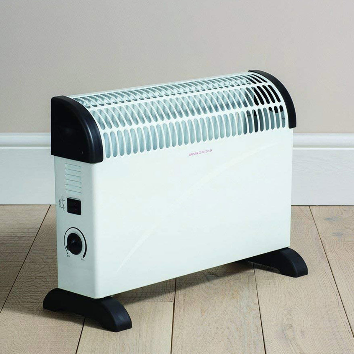 Daewoo Convector Heater 2000W – 3 Heat Settings With Thermostat & Safety Cut-Out White